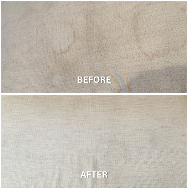 Couch Cushion Before and After 